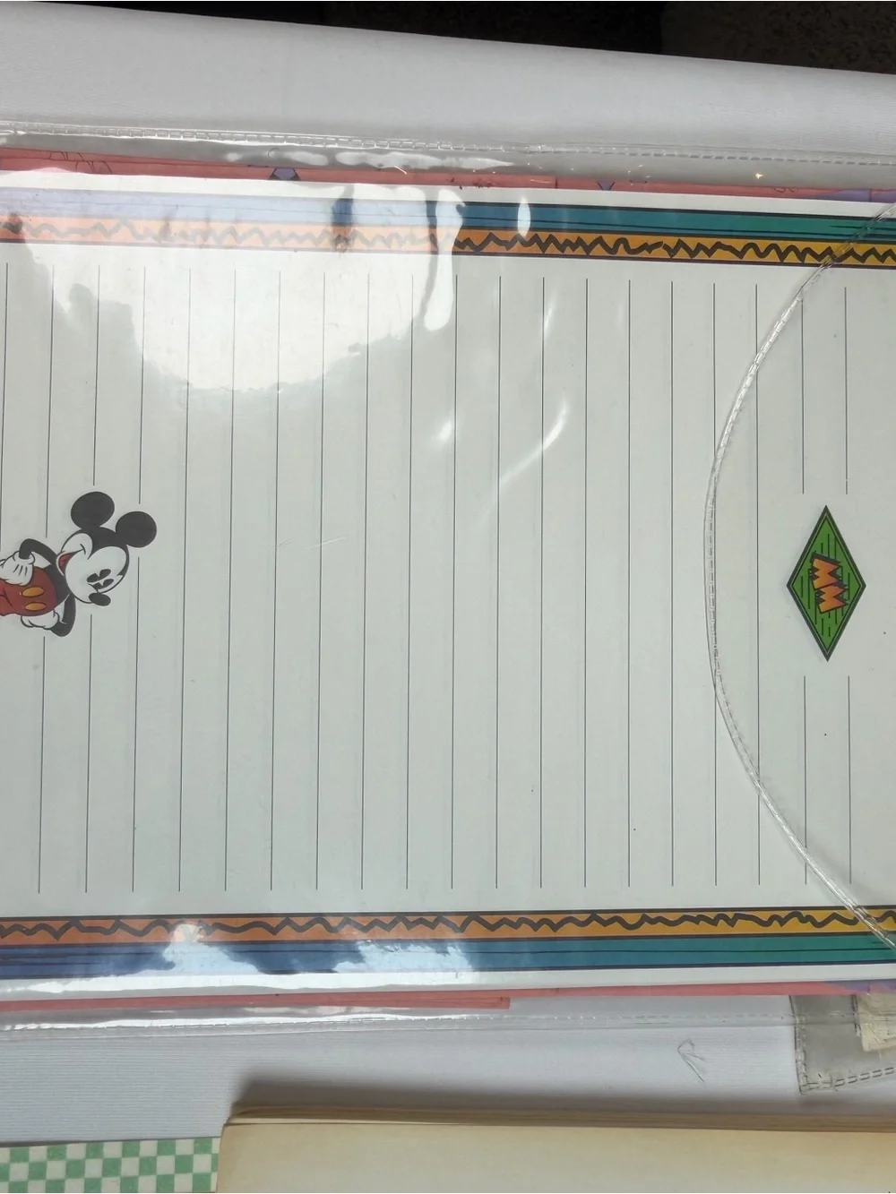 Vintage/retro stationary Star Wars, Mickey, Care Bears, etc